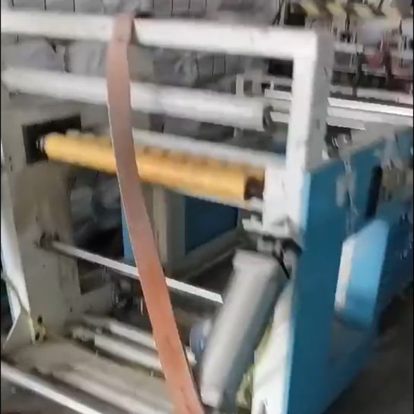 PP Woven Bag Cutting And Sewing Machine Used Smokeless Knife Hot And Cold In One