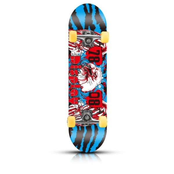 China Skateboard supplier 7layers North Maple Complete Natural Wood Skateboard 31x8 Double Kick Concave