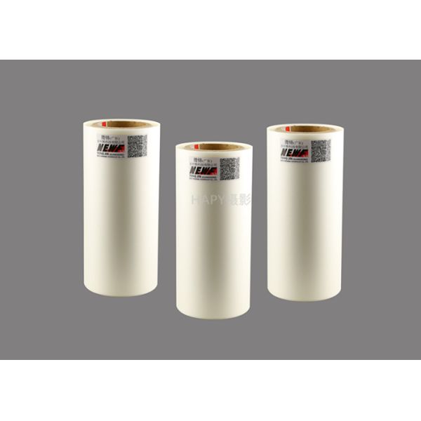 Приглаживающ замороженный слипчивый фильм BOPP стеклянное слоистое 1800mm окна 1 дюйм