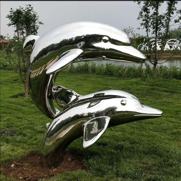Colorful painted stainless steel statue sculptures ,customized art statue,Stainless steel sculpture supplier