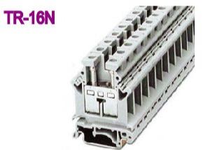 101A Din Rail Terminal Blocks 800V 25mm2 Brass 12.2mm Terminal Width