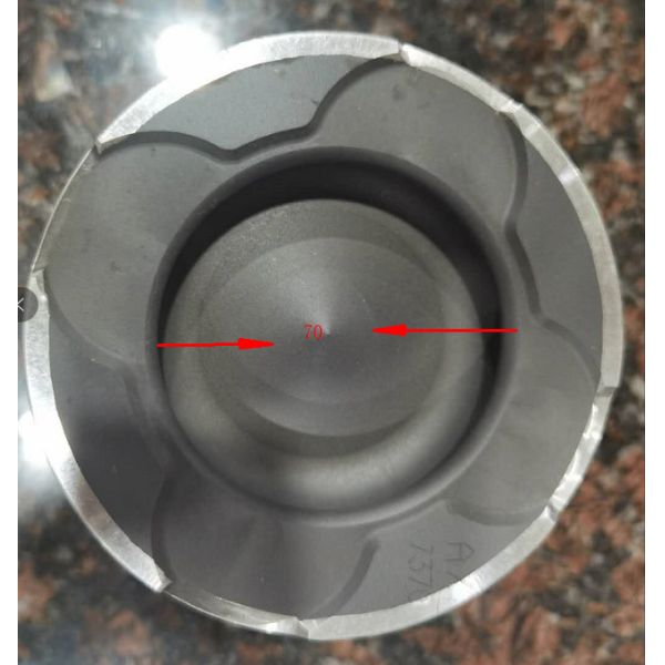 Поршень 120mm двигателя Disesel экскаватора 6UZ1 8-98028737-0