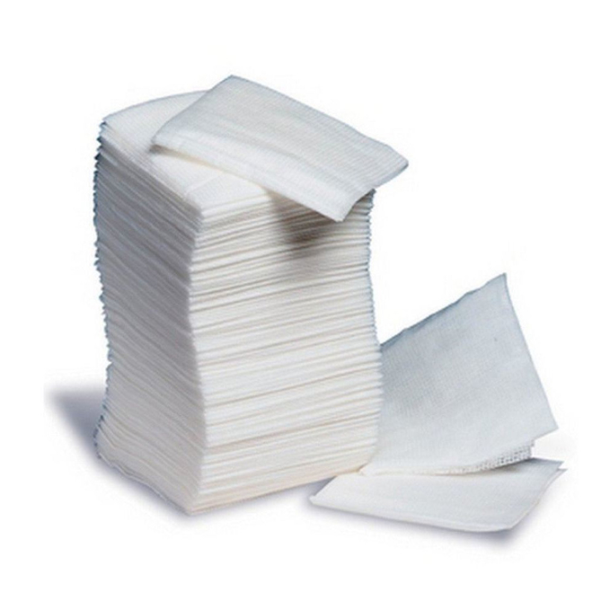 Не-сплетенная Не-стерильная зубоврачебная пробирка марли хлопка для поглощая пробирок марли крови и эксудатов вытирает тампоном белую обветренную шлихту