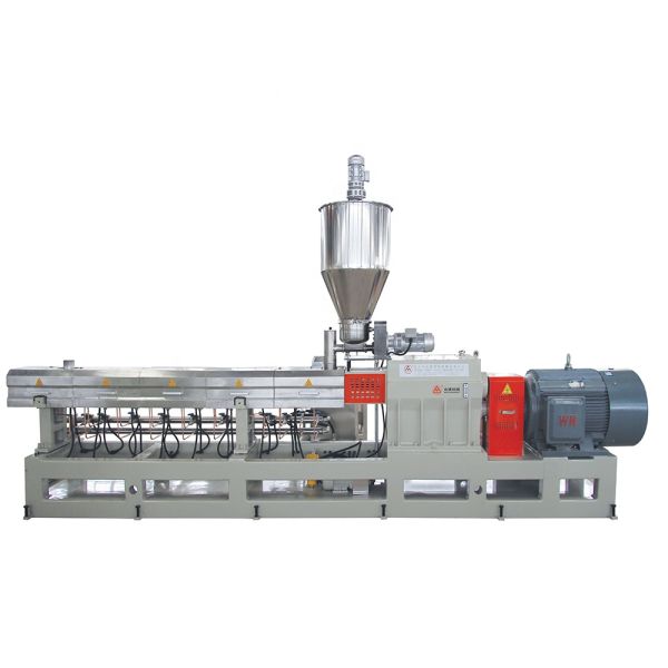 380V 50hz Double Screw Pellet Plastic Laminating Wood Extruder Machine for Production