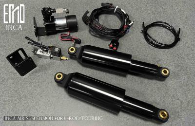 INCA Customized AS007 harley custom Motorcycle Air Suspension Complete Kit Fitment Touring 2014-2023
