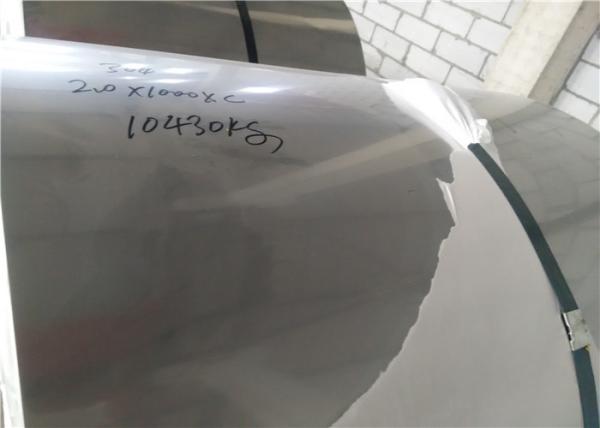 Da parede fina de grande resistência de aço inoxidável da bobina do hardware 316l do agregado familiar superfície conservada branca