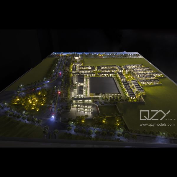 Модель виллы - Марокко LESS TOURS BALZAC SA - 1:250 Ocean Villas-Residencial