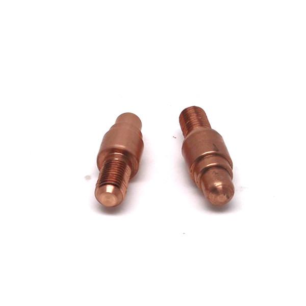 As peças de bronze pequenas personalizadas do CNC parafusam o serviço de revestimento feito sob encomenda