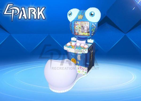 Mini Frog Shooting Arcade Machines For Children / Gun Strike Shooting Prize Machine Games