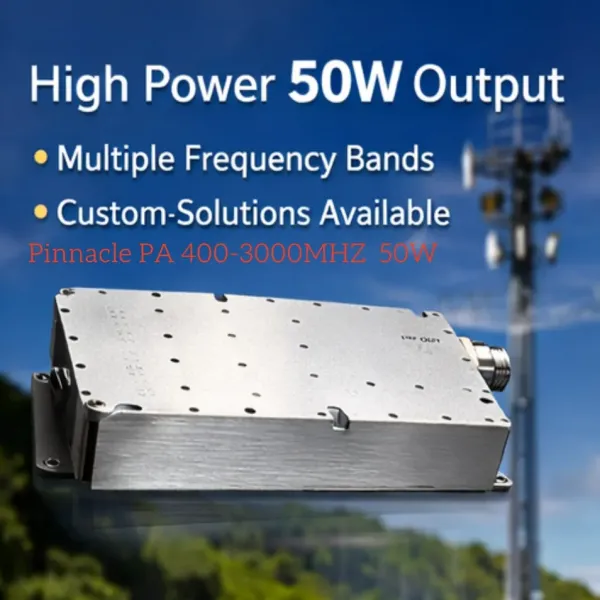 400-3000MHZ Broadband Wide Band 50W RF Power Amplifier Module