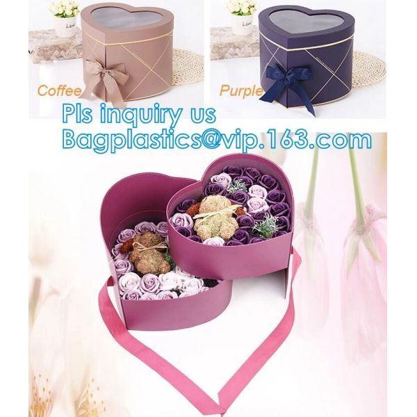 Round Flower Box Packaging For Flower Packing,Custom Flower Cardboard Paper Packaging Box Envelope,HOLIDAY