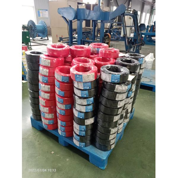 Бескислородный медный огнезащитный кабель кабелей БВВ для построения электрического провода/расклассифицировал напряжение тока: 450/750 в