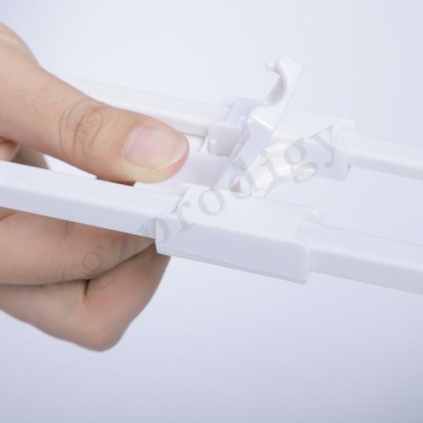 Prodigy U Shaped Sliding Baby Safety Lock Adjustable Eco Friendly For Cabinet