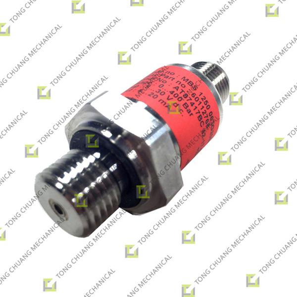 MBS1250/063G1104 Pour les équipements de pompage, connectés à la soupape de navette RS417 Capteur de pression, Transmetteur de pression, Capteur hydraulique, Capteur d'intensité de pression