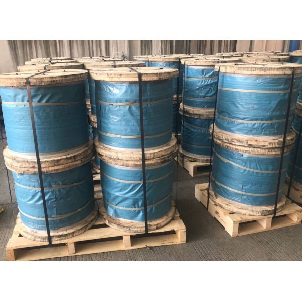 Сделайте гальванизированную стальную кабельную проводку водостойким, кабель 7 стренг провода высокопрочный стальной