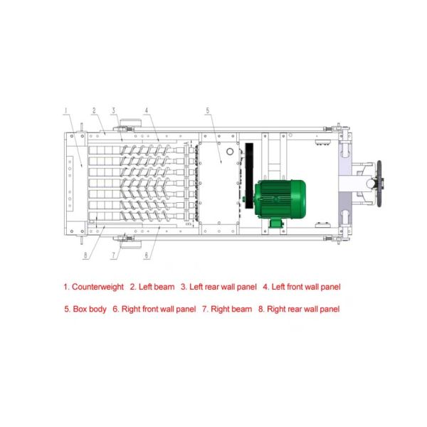 Облегченный штрангпресс 5.5KW 3.2m/Min панели стены раздела цемента