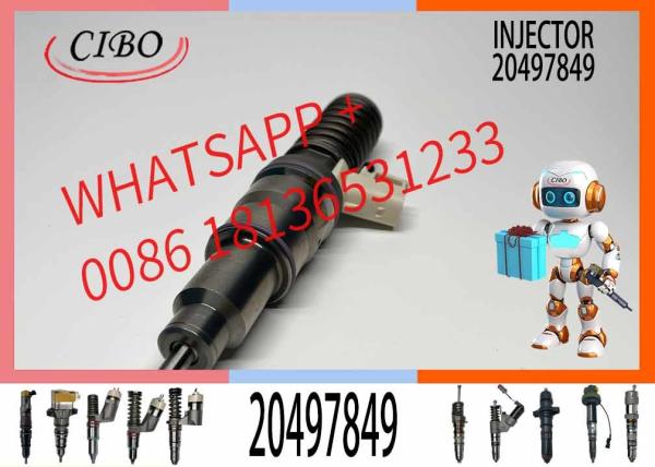Inyector común 20497849 BEBE4D00203 BEBE4D00003 del carril del combustible del motor diesel para el CAMIÓN de VOLVO FH12 BHP 425/435