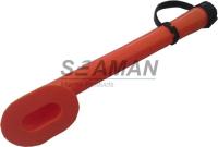 Boating Life Jacket Accessories / TPU Oral Inflation Tube With Cap & Inside Pressure Sensitive Valve