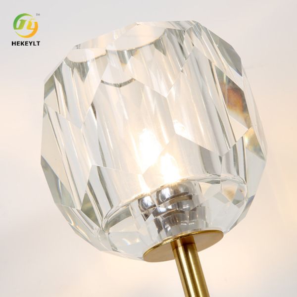 Свет стены кристаллического золота современный для предпосылки ТВ комнаты прожития коридора