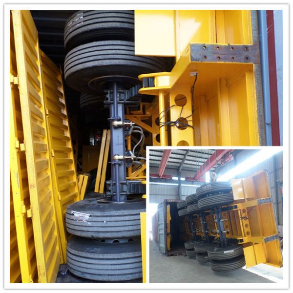 Flatbed type side wall semi trailer and Container truck trailer for sale