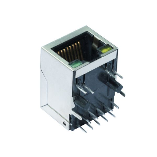 ARJM11B3-805-AN-ER2-T Entry R45 2.5Gigabit Magnetic Shielded THT R/A