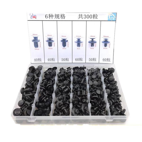 Universal Plastic Fasteners for Car Bumper and Fender Enough Stock Auto Lighting System
