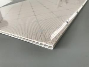 Plastic PVC Ceiling Board , Kitchen Ceiling Panels Environmental Friendly