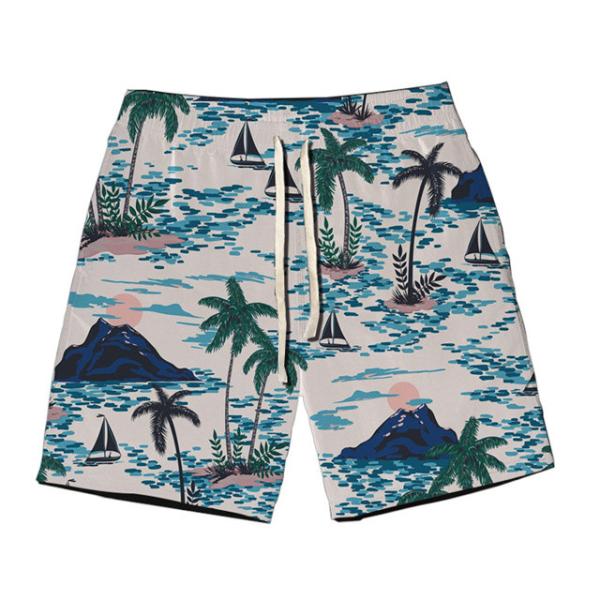 Men's Beach Pants Print on Demand Gym Beach Shorts for Man Trunks