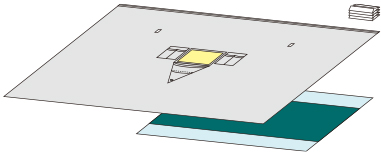 Vertical Isolation Pack Disposable Surgical Packs With Transparent Polyethylene Drape