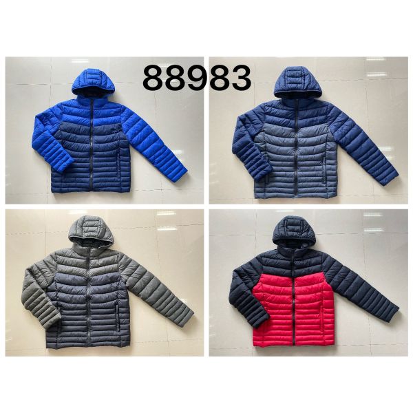 Casual Autumn Winter Hoodie Jacket 100% Polyester Warm Quilted Jacket