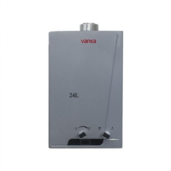 24L Tankless Gas Water Heater Instant Hot Water Compatible with LPG and Natural Gas Portable Design High Efficiency