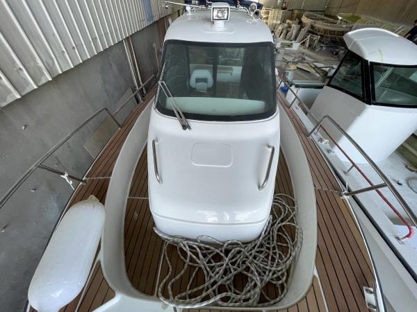 2023 new 7.6m fiberglass  fishing boat for relax and recreation with cabin for sea