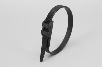 DM-9*260mm hot sale black double locking nylon cable ties with stronger pull
