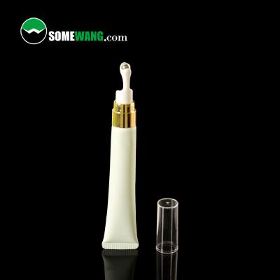 Plastic Squeeze Custom Long Nose Nozzle Cosmetic Eye Cream Tube Small 10ml 15ml 20ml 30ml