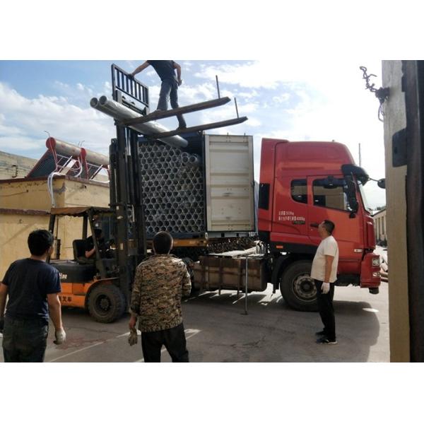 Corrosion Resistant Wire Wrapped Screen , SS Cylinder Screen With Bevel Ends