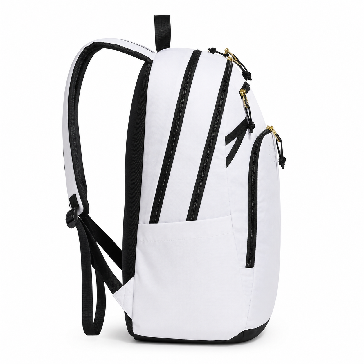 Lightweight Multi-Compartment Sports Backpack with Breathable Padded Back, Dual Side Pockets & Durable Oxford Fabric for Gym, Travel and Daily Use