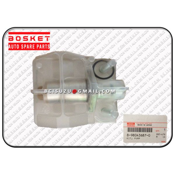 Injector SCV 8-98043687-0 do bocal de 8980436870 Isuzu para o motor de 4hk1 6hk1