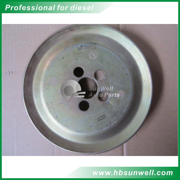 6L ISLe Diesel Engine Crankshaft / Car Belt Pulley 3943661 4940809 Aluminum Alloy