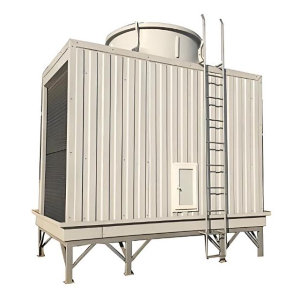 350T Open FRP Cooling Tower Square Counter flow Cooling Tower for Industrial Fluids Cooling