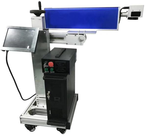 Plastic Pipe Cable Co2 Laser Marking Machine 0.001MM Working Accuracy