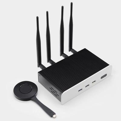 Rádio sem fio do sistema da videoconferência de QuickShare HDMI que compartilha da parte do clique