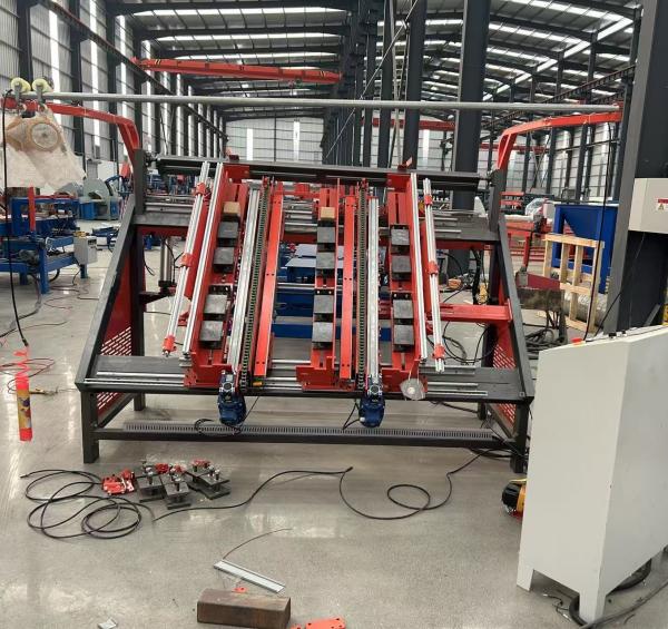 半自動 木製パレット釘付け機 / ユーロブロックパレット生産ライン
