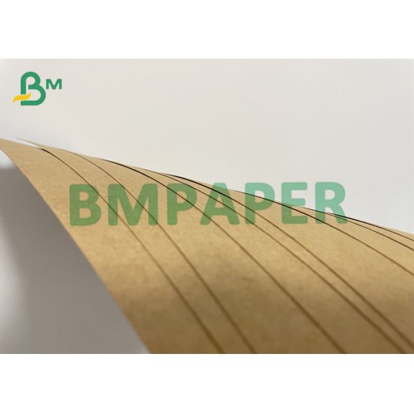 la sola prenda impermeable lateral PE de 300g 400g cubrió el papel de Kraft a las cajas del envasado de alimentos