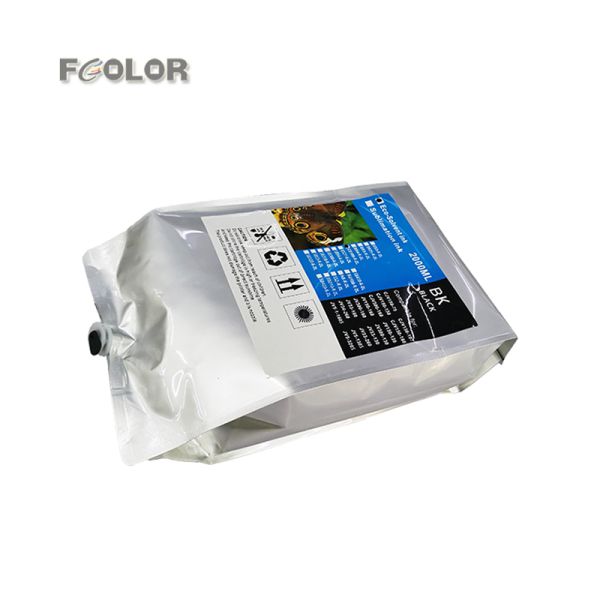 Quick Drying 2L Eco Solvent Water Based Ink Bag For Mimaki CJV300-130 CJV300-160