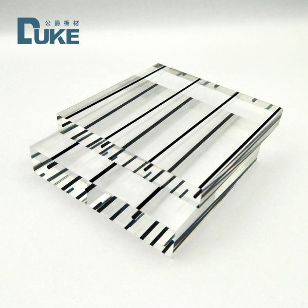 Прозрачный 8 мм гибкий звукоизоляционный акриловый лист усиленная акустика