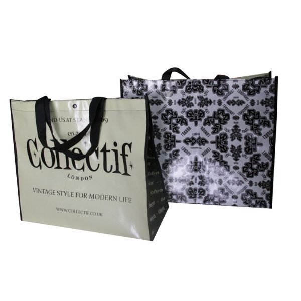 Nonwoven Reusable Carrier Bags Matt Coated / reusable shopping bag