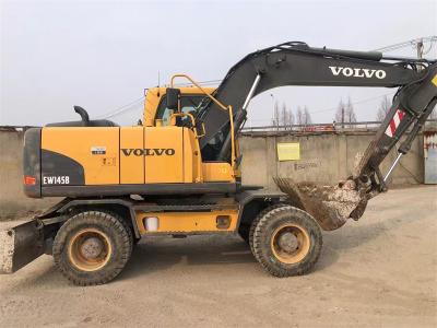 High Quality Original Used Excavator Volvo 145B Wheel Excavator