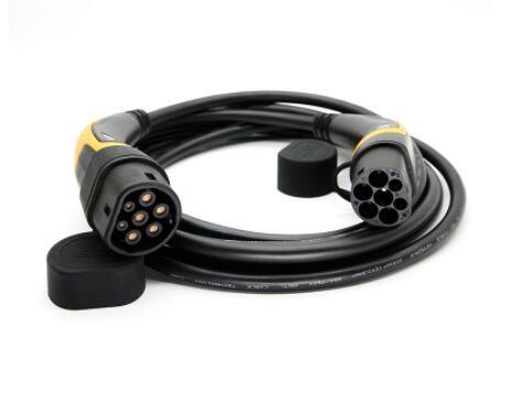 IEC 62196 32A 7.5m Type 2 Electric Car Charger TPU Mode 3 Type 2 Cable