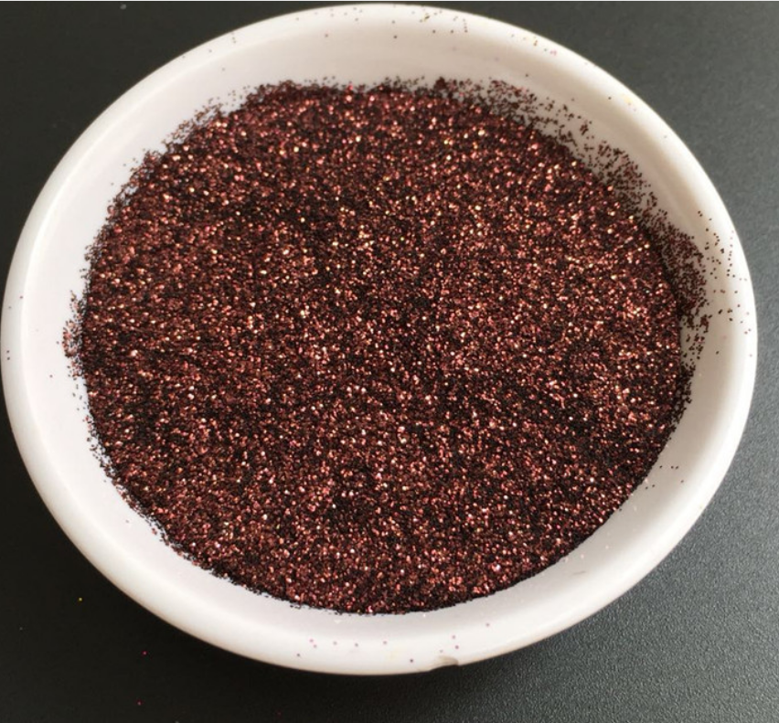 BILING BILING Dog Shaped Glitter Powder in Customized Colors for Polyester Gold Metallic Glitter