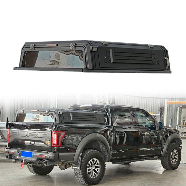 Ford Raptor Pickup Truck Waterproof Steel Canopy with Aluminium Exterior Cover